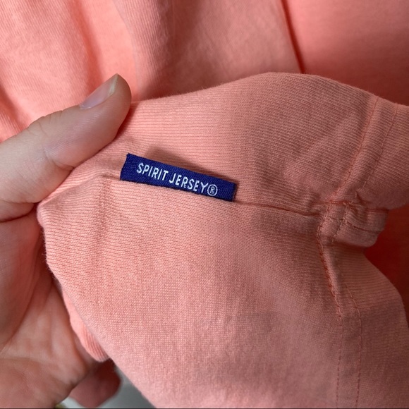 Disney parks spirit jersey coral pink gold glitter puff paint size L - Picture 11 of 11